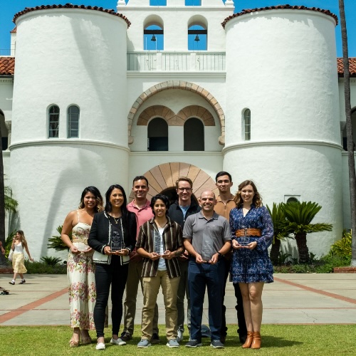 PAO students pose at SDSU