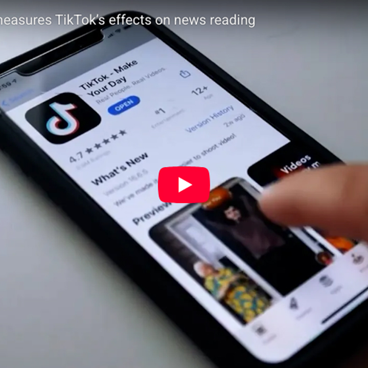 SDSU-led study measures TikTok’s effects on news reading 
