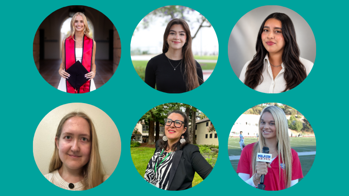 Headshots of the outstanding graduate students. 