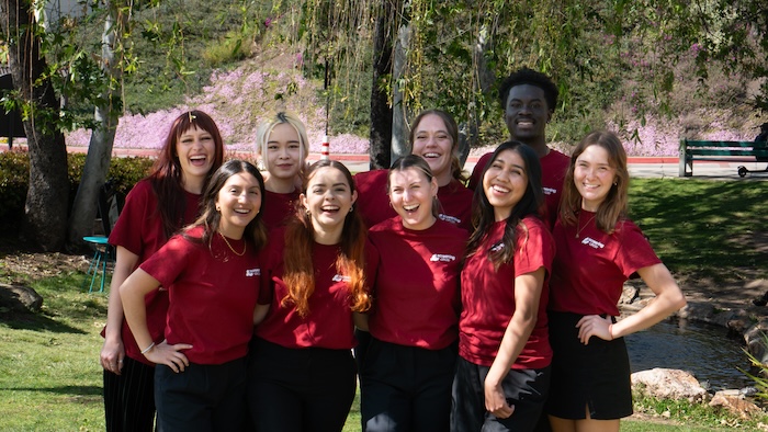 Student team represents JMS for Screening Circle campaign in spring 2024